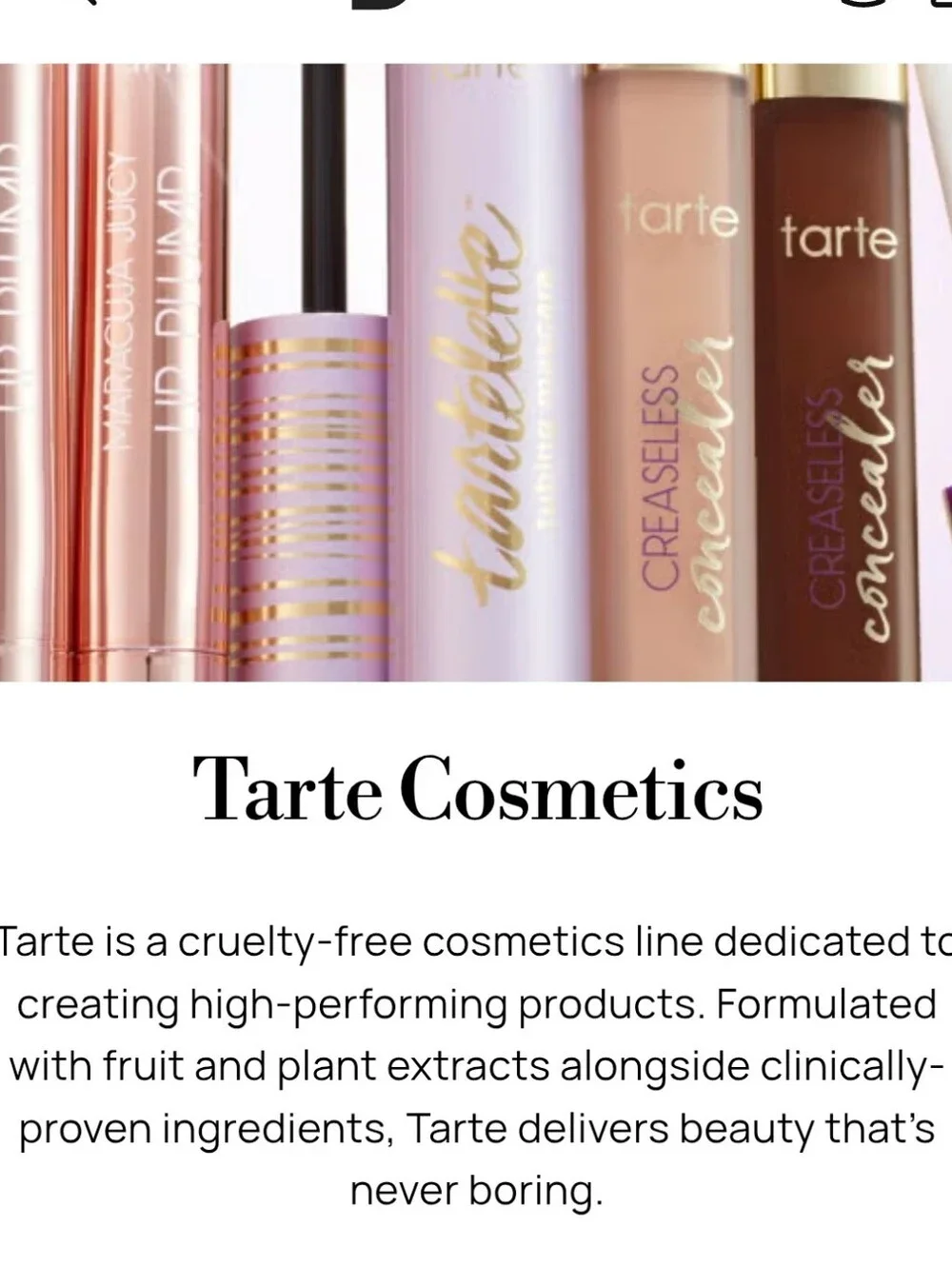 NEW TARTE Tartelette Juicy Amazonian Clay Eyeshadow Palette MSRP $47